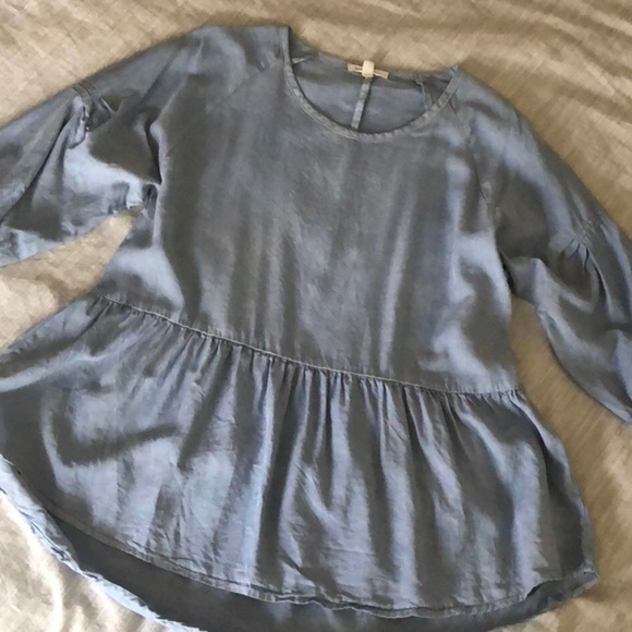 Roolee Little Italy Peplum Top - Picture 2 of 6